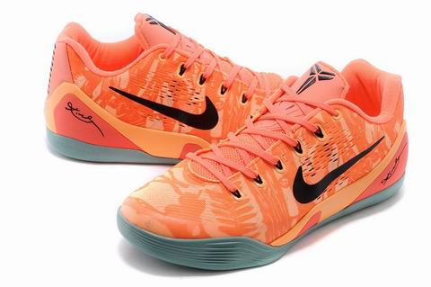 Nike Kobe IX XDR shoes orange black