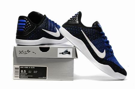 Nike Kobe XI Elite shoes blue black
