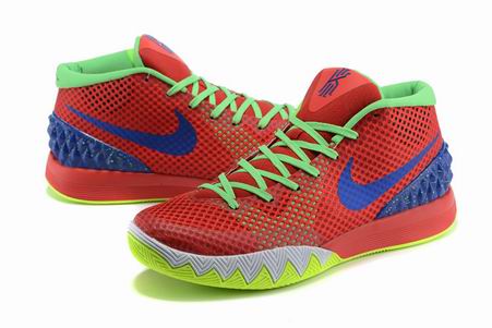 Nike Kyrie 1 shoes red green blue