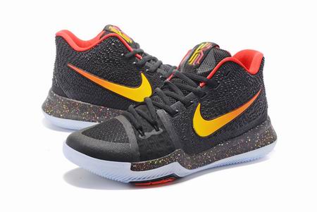 Nike Kyrie 3 shoes black yellow red