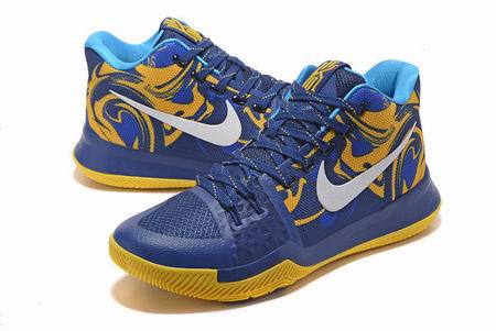 Nike Kyrie 3 shoes blue yellow