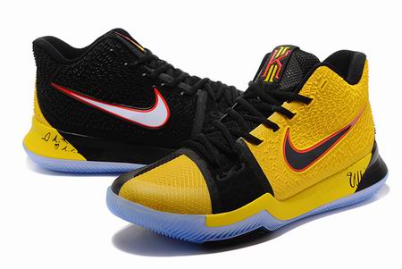 Nike Kyrie 3 shoes yellow black
