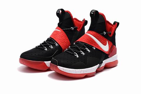 Nike LeBron 14 shoes black red