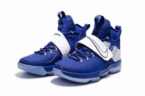 Nike LeBron 14 shoes blue