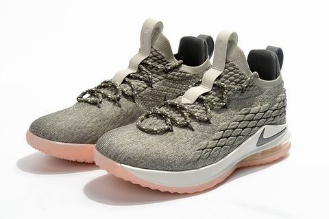 Nike LeBron 15 Low shoes grey pink