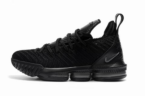 Nike LeBron 16 shoes all black