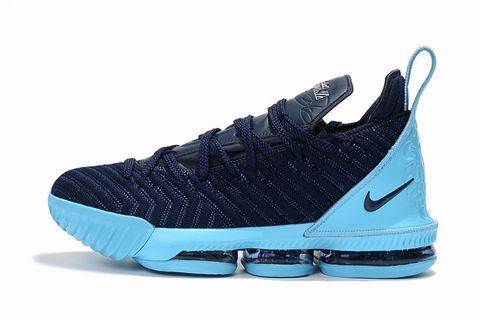 Nike LeBron 16 shoes navy