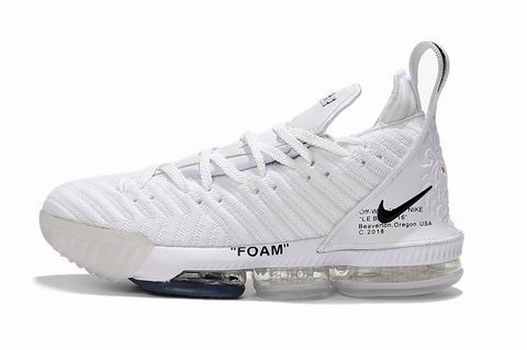 Nike LeBron 16 shoes white