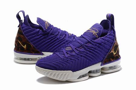 Nike LeBron James 16 shoes purple