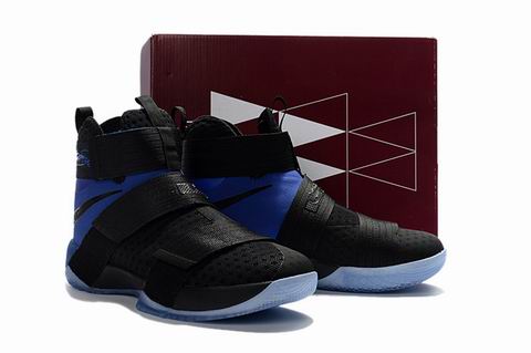 Nike LeBron Soldier 10 EP shoes black blue