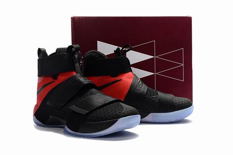 Nike LeBron Soldier 10 EP shoes black red