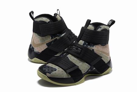 Nike LeBron Soldier 10 shoes black green