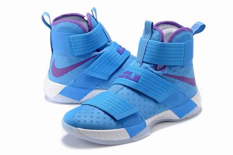 Nike LeBron Soldier 10 shoes blue purple