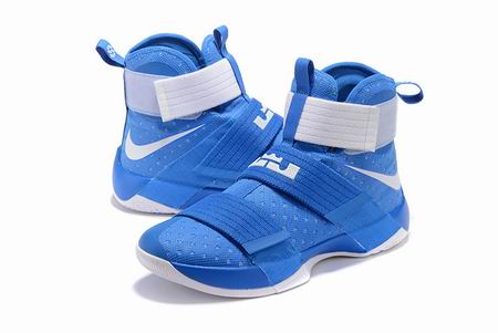 Nike LeBron Soldier 10 shoes blue white