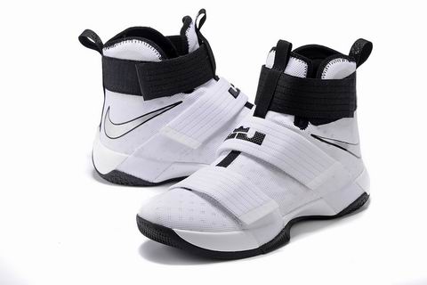 Nike LeBron Soldier 10 shoes white black