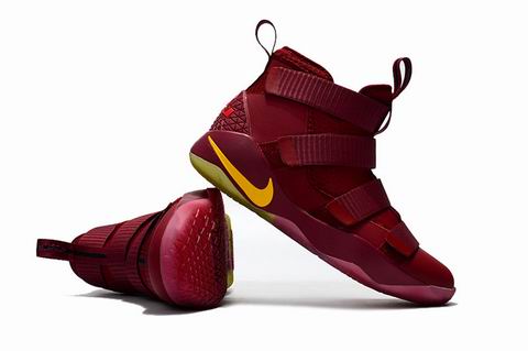Nike LeBron Soldier 11 shoes red