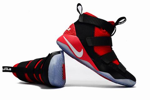 Nike LeBron Soldier 11 shoes red black