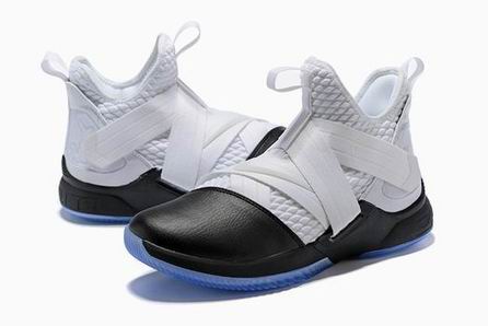 Nike LeBron Soldier 12 shoes white black
