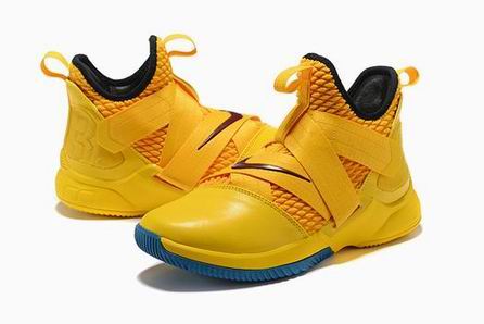 Nike LeBron Soldier 12 shoes yellow