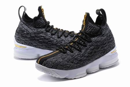 Nike Lebron James shoes black golden