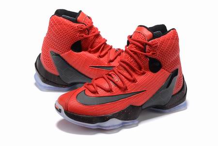 Nike Lebron XIII shoes red black