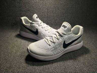 Nike LunarEpic Low Flyknit2 shoes white black platinum