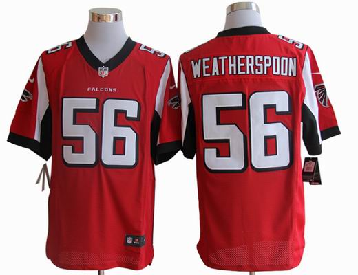 Nike NFL Atlanta Falcons #56 Weatherspoon Red elite Jersey