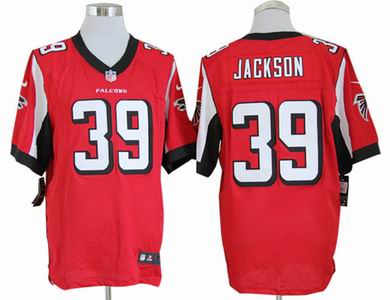Nike NFL Atlanta Falcons 39 Jackson Red elite jersey