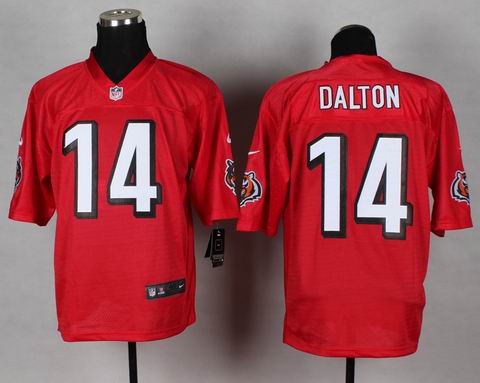 Nike NFL Cincinnati Bengals 14 Dalton red QB jersey