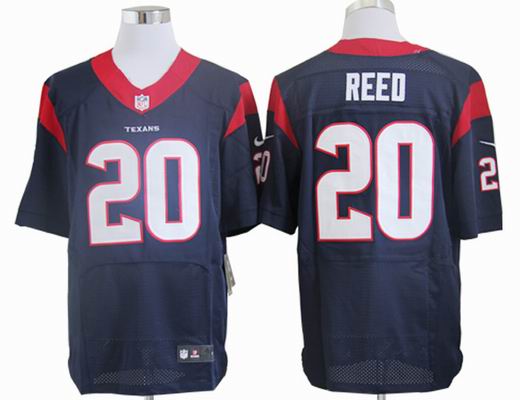 Nike NFL Houston Texans 20# Reed blue elite jersey