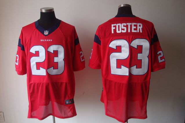 Nike NFL Houston Texans 23 Foster red Elite jersey