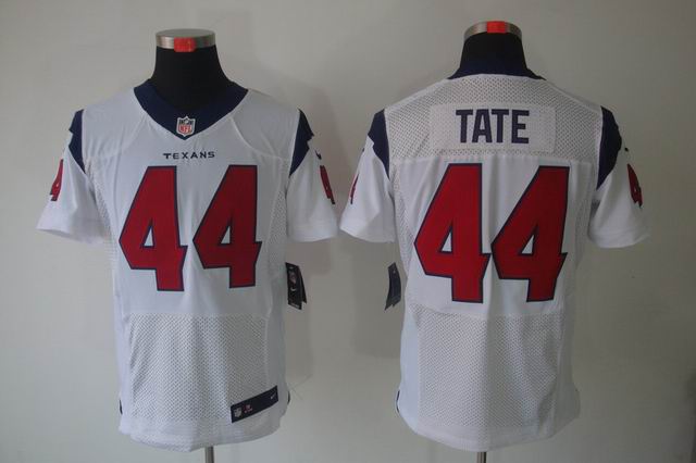 Nike NFL Houston Texans 44 Tate white elite jersey
