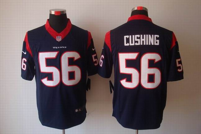 Nike NFL Houston Texans 56 Cushing blue Game Jersey