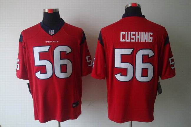 Nike NFL Houston Texans 56 Cushing red Game Jersey