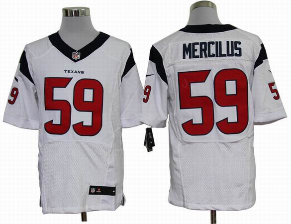 Nike NFL Houston Texans 59 Mercilus white Elite jersey