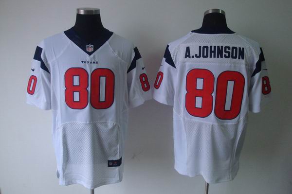 Nike NFL Houston Texans 80 A.Johnson white Elite Jersey