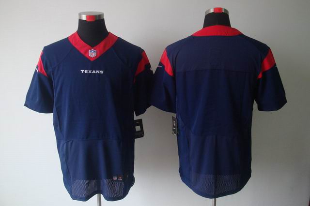 Nike NFL Houston Texans blank blue elite jersey