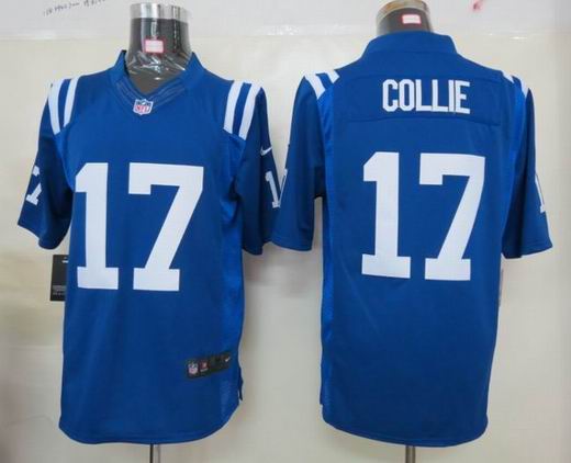 Nike NFL Indianapolis Colts 17 Collie Blue Limited Jersey