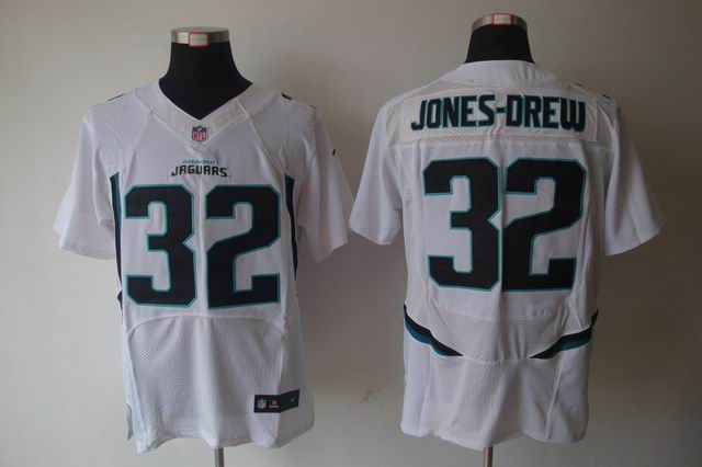 Nike NFL Jacksonville Jaguars 32 Jones-Drew white Elite jersey