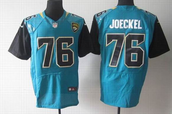 Nike NFL Jacksonville Jaguars 76 Joeckel green Elite jersey