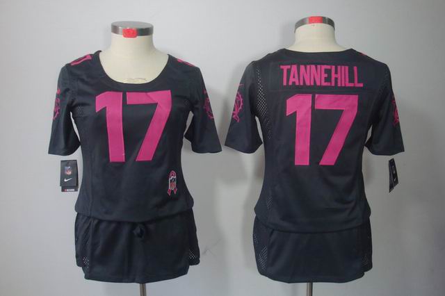 Nike NFL Miami Dolphins 17 Tannehill breast Cancer Awareness Dark grey Jersey