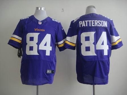 Nike NFL Minnesota Vikings #84 Cordarrelle Patterson purple Elite jersey