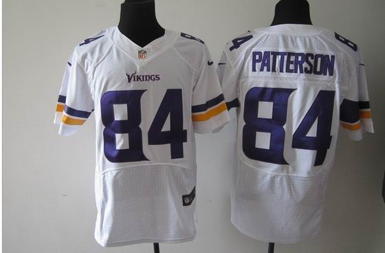 Nike NFL Minnesota Vikings #84 Cordarrelle Patterson white Elite jersey