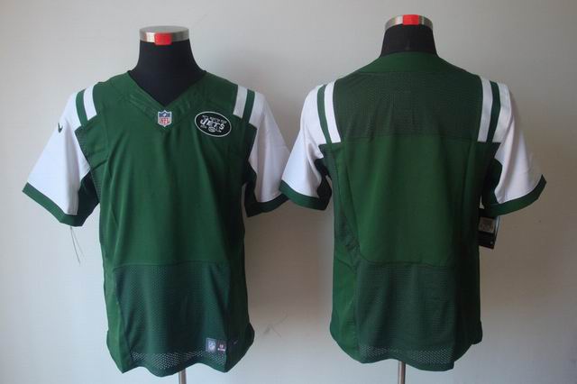 Nike NFL New York Jets blank green elite jersey