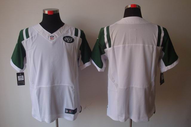 Nike NFL New York Jets blank white Elite Jersey