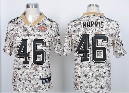 Nike NFL Washington Redskins 46# Morris Camo elite jersey