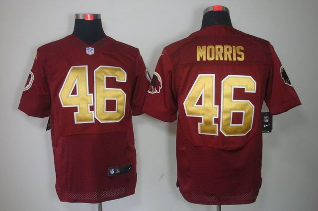 Nike NFL Washington Redskins 46 Morris red elite jersey