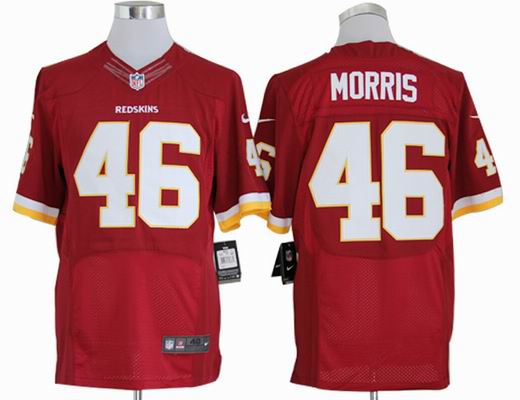 Nike NFL Washington Redskins 46 Morris red elite jersey