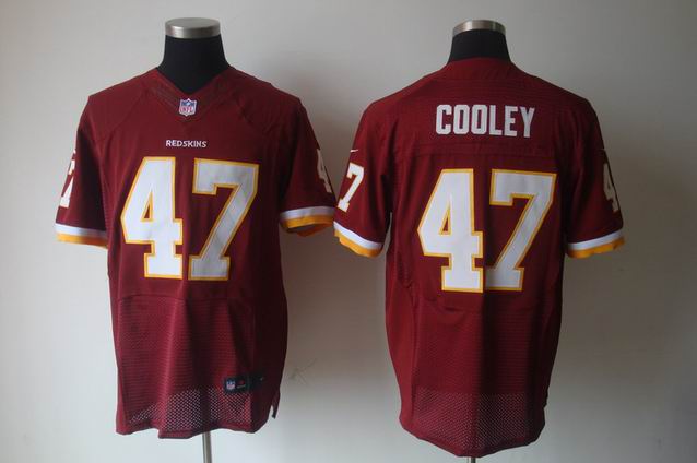 Nike NFL Washington Redskins 47 Cooley red Elite Jersey