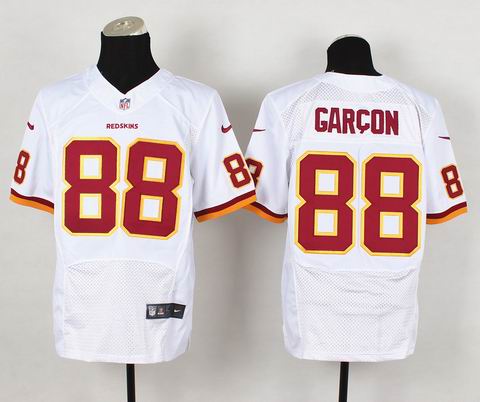Nike NFL Washington Redskins 88 Garcon white elite jersey